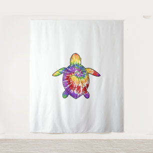 Sea Turtle tie dye Tapestry