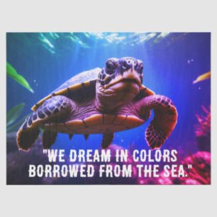 Sea Turtle Tissue/Decoupage Paper