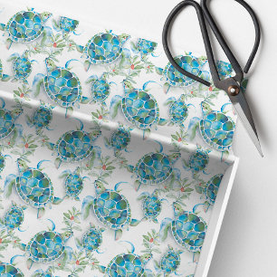 Sea Turtle Tissue Paper Tropical Beach Christmas