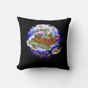Sea Turtle Tortoise Cushion