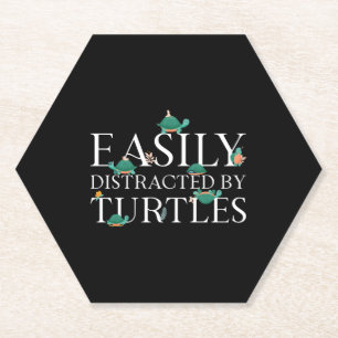 Sea Turtle Tortoise Easily       Paper Coaster