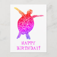 Sea Turtle Tortoise HAPPY BIRTHDAY!