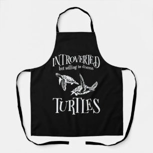 Sea Turtle Tortoise Introverted   Apron