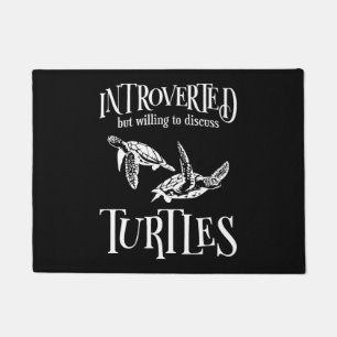 Sea Turtle Tortoise Introverted Doormat