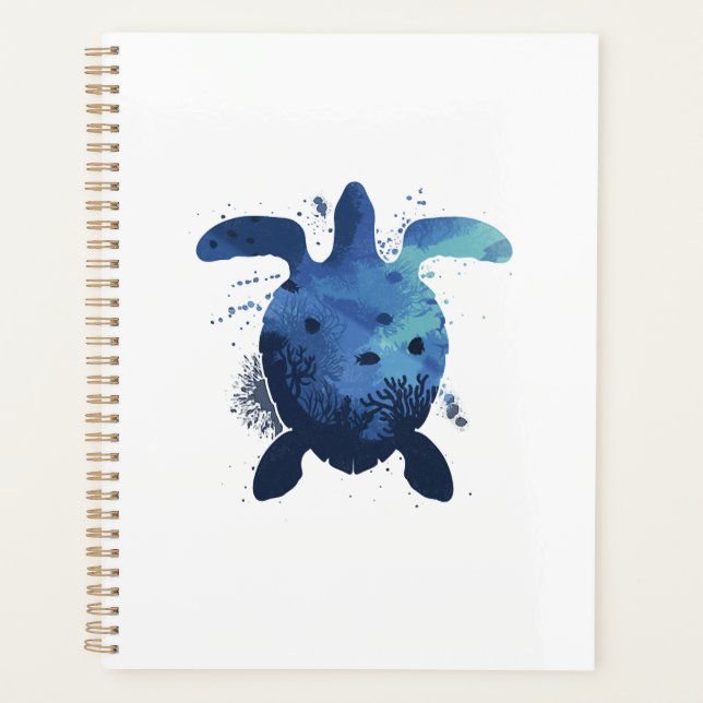 Sea Turtle Tortoise Planner (Front)