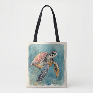 Sea Turtle Tote Bag