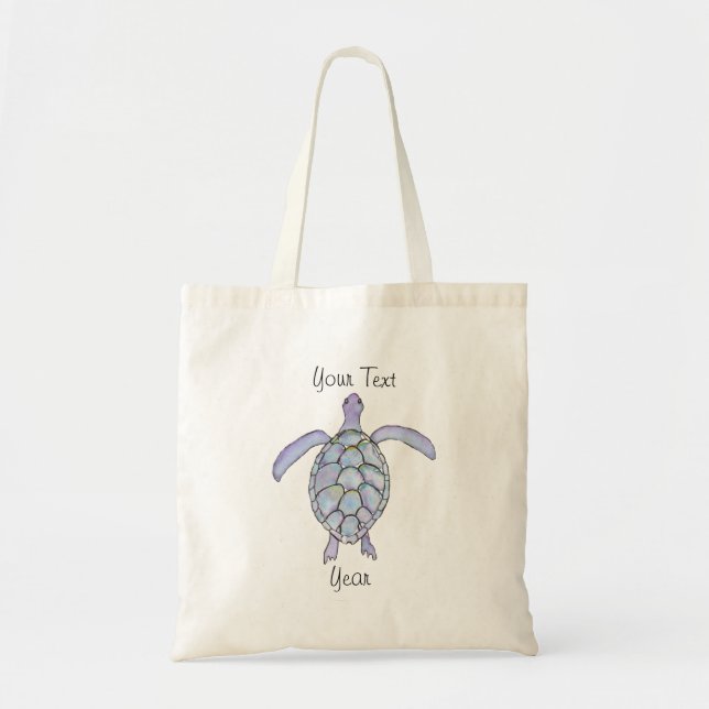 Sea Turtle Tote Bag (Front)