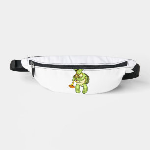 Sea Turtle Trumpet Player Kids Music Orchestra Bum Bags