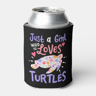Sea Turtle Turtle Lover Can Cooler