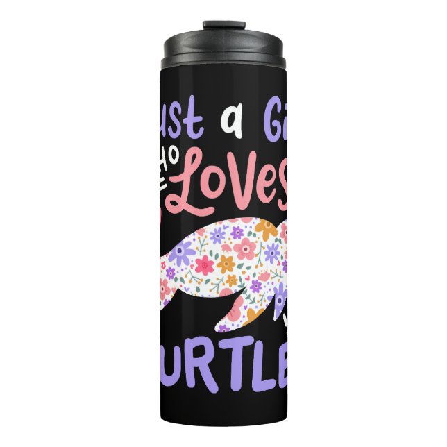 Sea Turtle Turtle Lover Thermal Tumbler (Front)