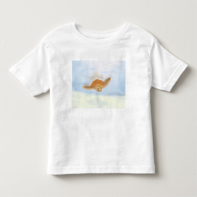 Sea Turtle under Water.    Toddler T-Shirt (Front)