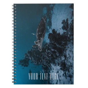Sea Turtle Underwater Wildlife Nature Notebook