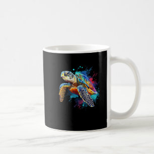 Sea Turtle Watercolor Graphic Coffee Mug