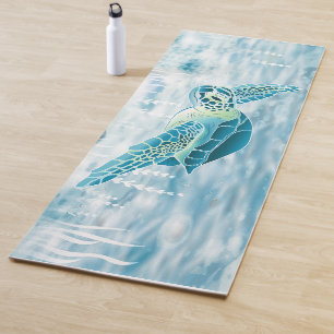 Sea Turtle Yoga Mat - 01bl