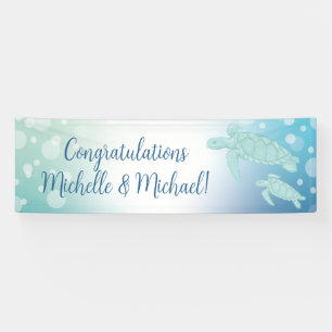 Sea Turtles Baby Shower Under the Sea Banner