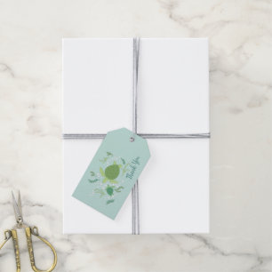 Sea Turtles Baby Shower Under the Sea Gift Tags