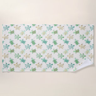 Sea Turtles Beach Towel