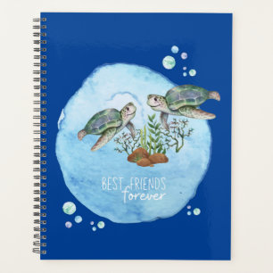 Sea Turtles BFFs - Personalised Best Friends Gifts Planner