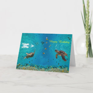 Sea Turtles Card