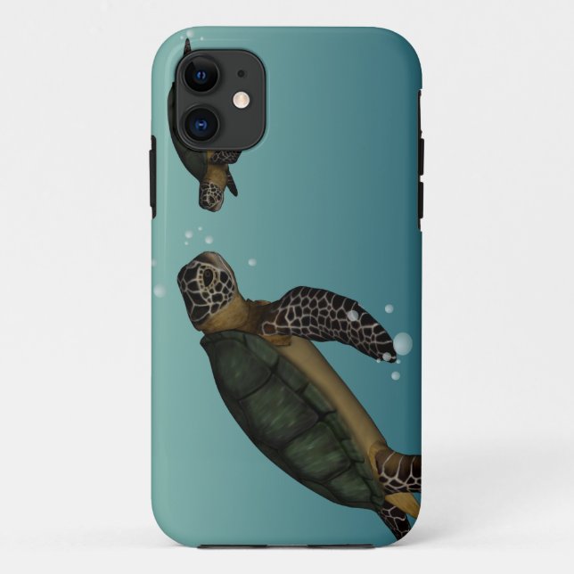 Sea Turtles Case-Mate iPhone Case (Back)