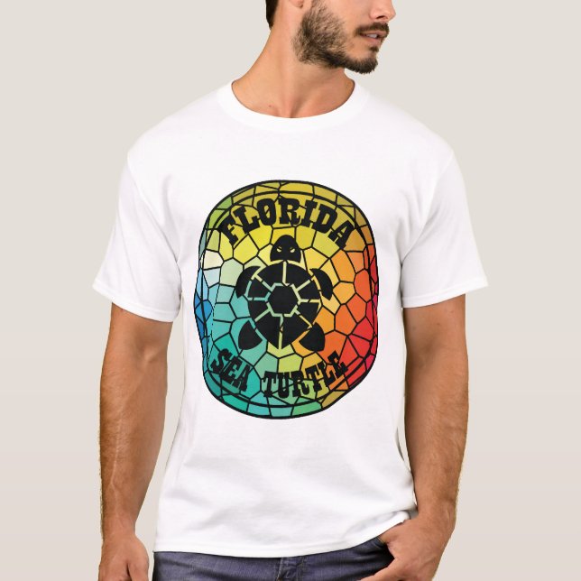 Sea turtles in florida state T-Shirt (Front)