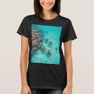 Sea Turtles in the Coral Reef T-Shirt