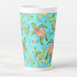 Sea Turtles Latte Mug