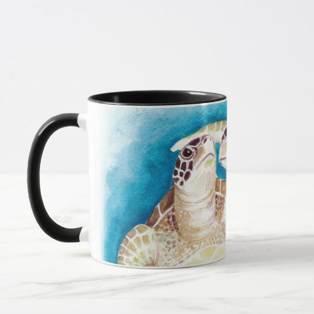 Sea Turtles Mug (Left)
