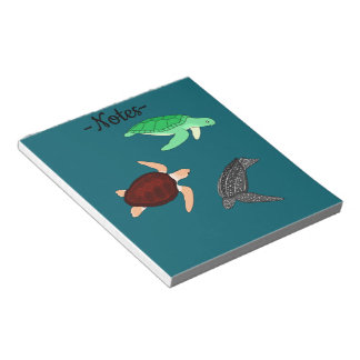 Sea Turtles Notepad
