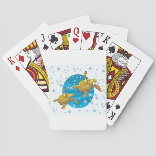 Sea Turtles Playing Cards
