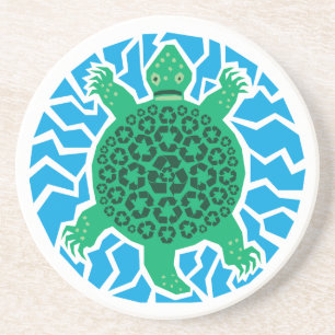 Sea Turtles, Recycling Coaster