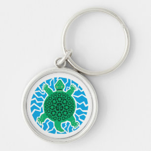 Sea Turtles, Recycling Key Ring