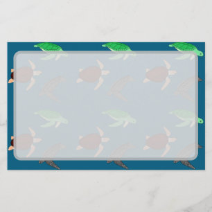Sea Turtles Stationery