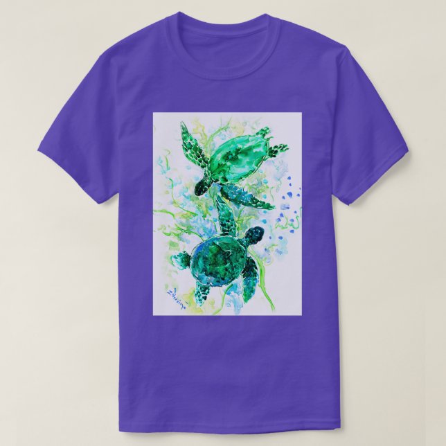 Sea Turtles T-Shirt (Design Front)