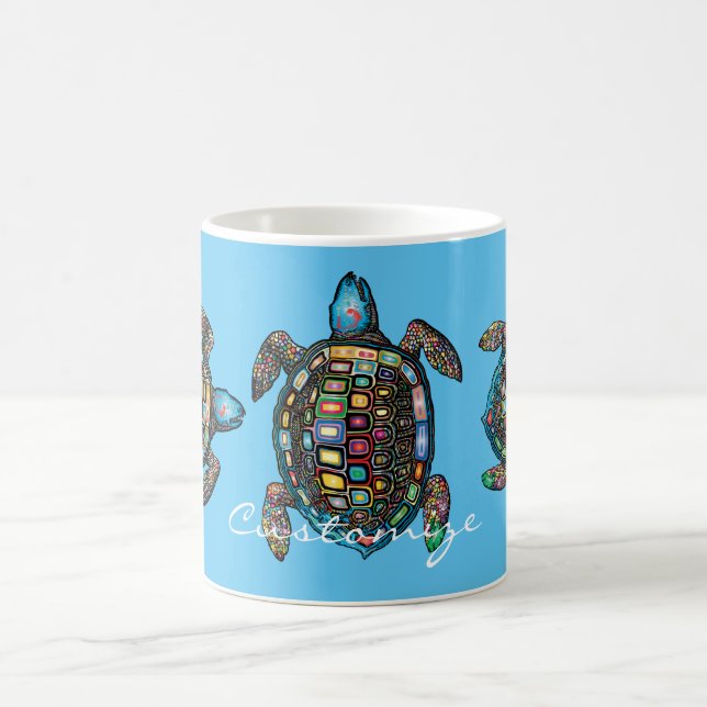 Sea Turtles Thunder_Cove Coffee Mug (Center)