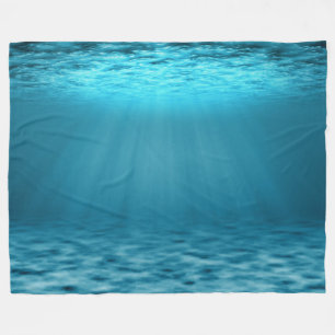Sea Underwater Fleece Blanket