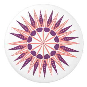 Sea Urchin Ceramic Knob