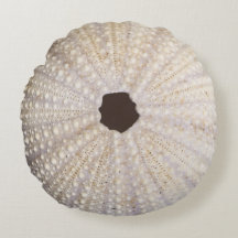 Sea Urchin Cotton Throw Pillow