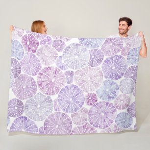 sea urchin hawaiian uni fleece blanket