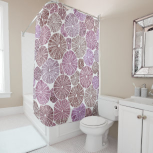 sea urchin hawaiian uni shower curtain