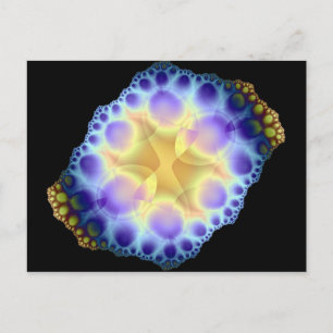 sea urchin postcard