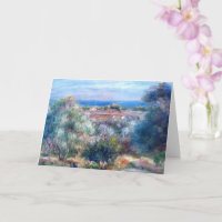 Sea view by Auguste Renoir
