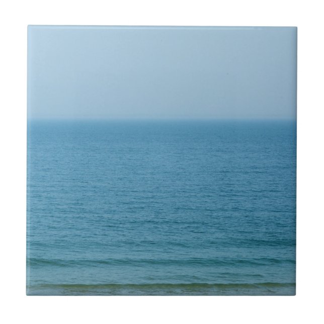Sea view ceramic tile (Front)