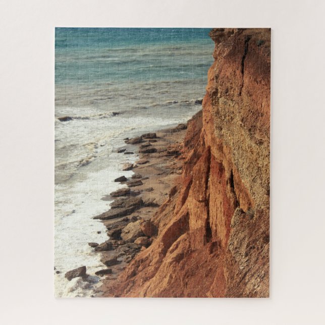 Sea View Landscape Rocks Jigsaw Puzzle (Vertical)