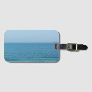Sea view luggage tag