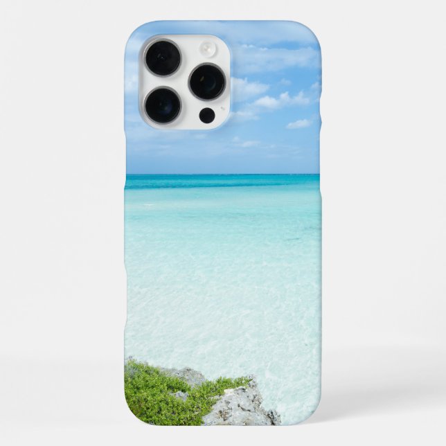 Sea view with Nature iPhone Case (Back)