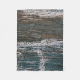 Sea Wall II Fleece Blanket