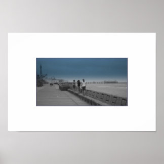 Sea Wall Walk Poster