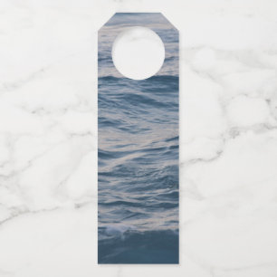 Sea water bottle tag