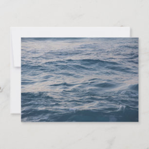 Sea water closeup  card